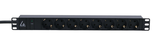 Lanview LVR261871S power distribution unit (PDU) 8 AC outlet(s) 1U Black