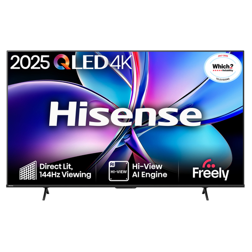 Hisense 85E7QTUK Pro 2025 85" Qled 4K Smart TV - Black - image 1