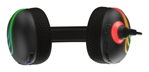 PDP 049-032-BK headphones/headset Wireless Head-band Gaming Bluetooth Black – image 7
