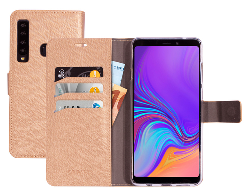 Mobiparts Saffiano Wallet Case Samsung Galaxy A9 (2018) Copper – image 1