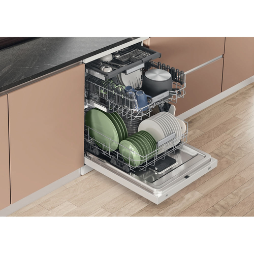 Hotpoint H7FHS41UK 60cm Freestanding Dishwasher - White - image 8