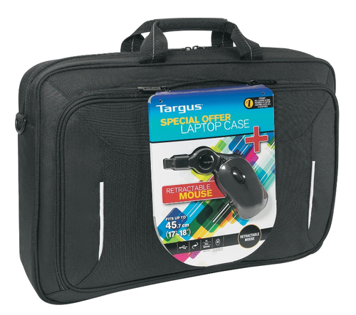 Targus Topload 45.7 cm (18") Briefcase Black