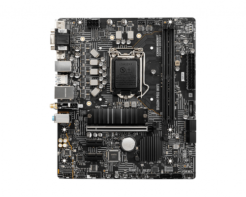 MSI B560M PRO WIFI материнская плата Intel B560 LGA 1200 (Socket H5) Микро ATX