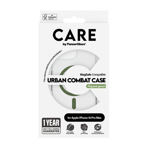 CARE by PanzerGlass Urban Combat - Achterzijde behuizing voor mobiele telefoon, afbeelding 3