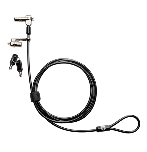 Candado con cable y llave HP 1AJ39AA
