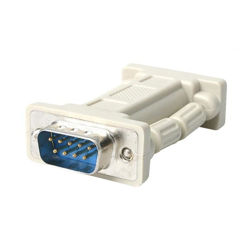 StarTech.com DB9 RS232 Serial Null Modem Adapter - Null modem adapter - DB-9 (M) to DB-9 (F) - NM9MF Nulmodem-adapter