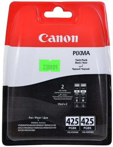 Canon PGI-425 toner cartridge 2 pc(s) Original Black