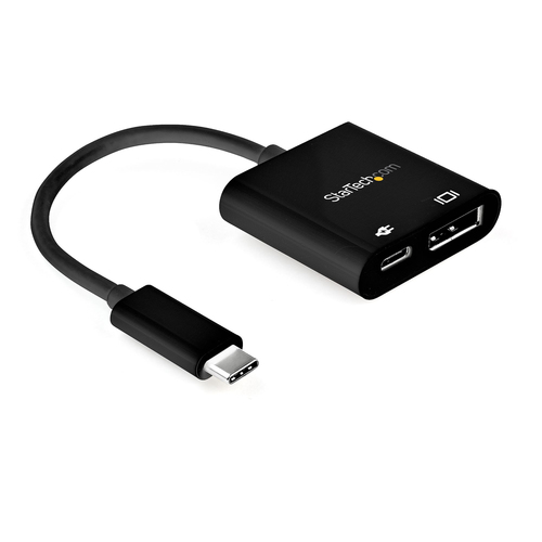 StarTech.com CDP2DP14UCPB USB графический адаптер 7680 x 4320 пикселей Черный