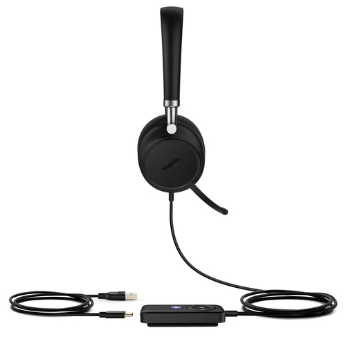 Yealink UH38-Dual Headset Wired & Wireless Head-band Office/Call center Bluetooth Black – image 5