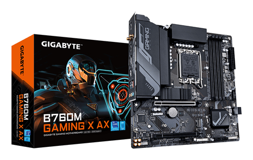 GIGABYTE B760M Gaming X AX Intel B760 Express LGA 1700 Микро ATX
