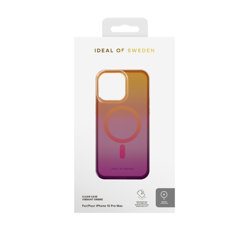 iDeal of Sweden Clear Case MagSafe iPhone 15PM Vibrant Ombre – image 2