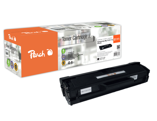 Peach PT898 toner cartridge 1 pc(s) Compatible Black