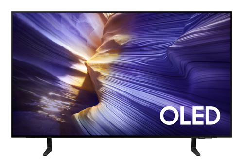 42" Samsung S90F OLED 4K Vision AI Smart TV 2025 - QE42S90F, Black - image 1