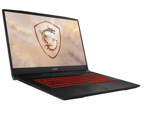 MSI Katana 17 B11UCX-883NL Intel® Core™ i7 i7-11800H Ноутбук 43,9 cm (17.3") Full HD 16 GB DDR4-SDRAM 512 GB Твердотельный накопитель (SSD) NVIDIA GeForce RTX 2050 Wi-Fi 6 (802.11ax) Windows 11 Home Черный
