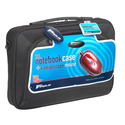 Targus XL Notebook Case 17" + Optical Mouse