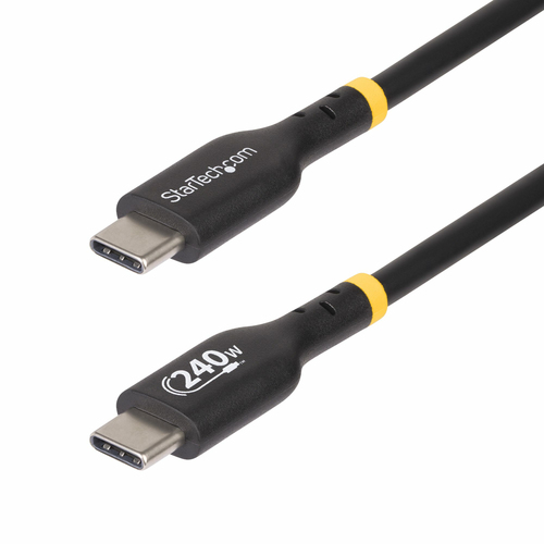 USB-C CHARGING CABLE USB-C TYPE  C2M USB-IF CERTIFIED - 240W - Código: USB2EPR2M | Compra en Guadalajara