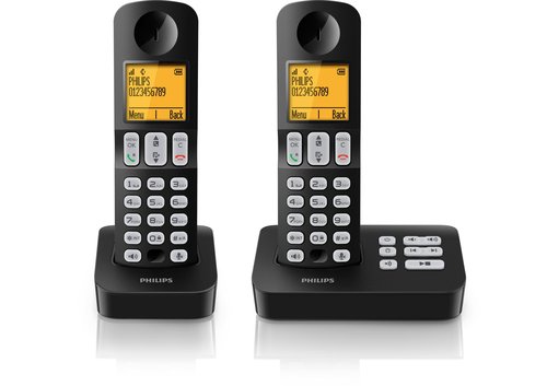 Philips B3852B/FR telephone DECT telephone Caller ID Black – image 2