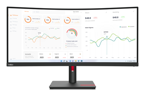 Lenovo ThinkVision T34w-30 – image 2