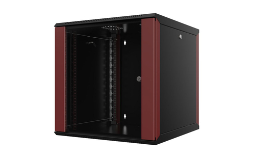 Lanview RUC12U60BR rack cabinet 12U Wall mounted rack Black