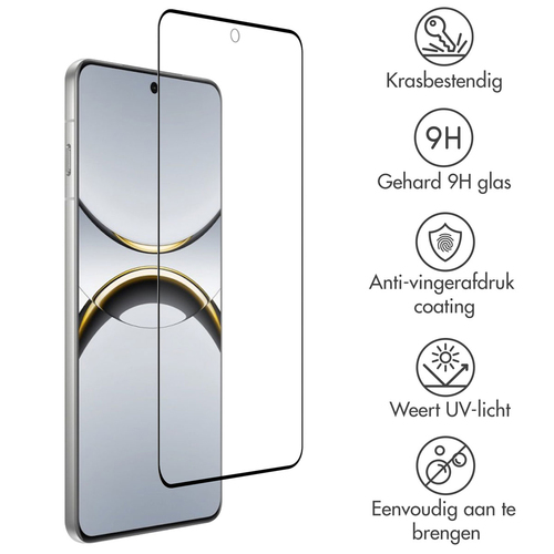 Accezz Gehard Glas Full Cover Screenprotector Oppo Find X8 Pro, afbeelding 2