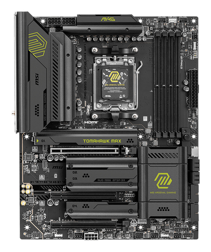 Msi Mag B850 Tomahawk Max Wifi Amd Ryzen AM5 DDR5 Atx Motherboard - image 2