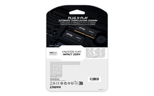 Memoria RAM Kingston Technology FURY IMPACT