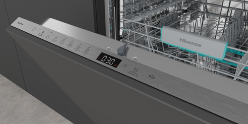 Hisense Powerful and reliable, this fully integrated dishwasher fits 14 place settings. With 6 intuitive programmes and quiet operation takes care of all kitche – image 7