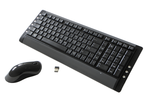 itek ITCCS104W keyboard Mouse included Office RF Wireless Black, Grey – image 3