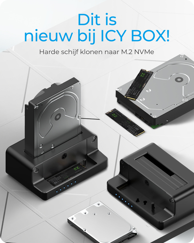 ICY BOX IB-2914MSCL-C31 Dockingstation met clone functie, afbeelding 7