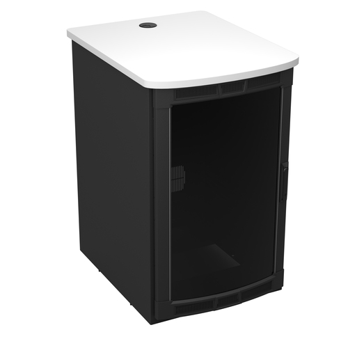 Middle Atlantic BGR-25SA32MDK-E2 Rolling Presentation Rack with Midnight Stone Top – image 2