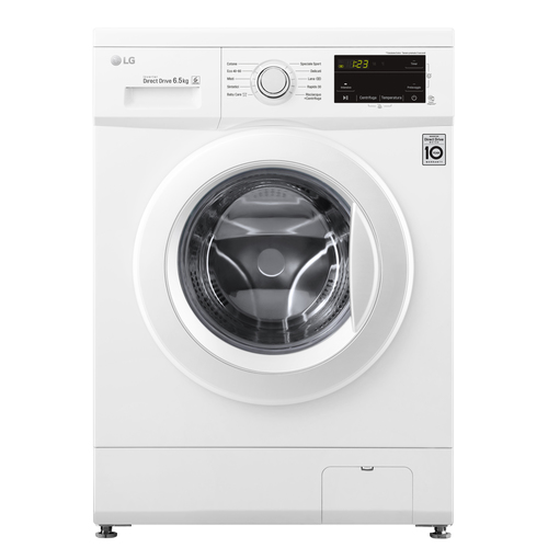 LG F2J3WN3WE.ABWQPIS стиральная машина Фронтальная загрузка 6,5 kg 1200 RPM Белый