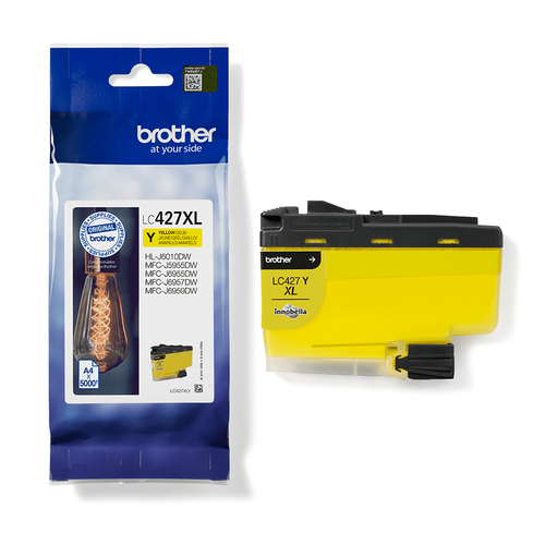 Brother LC427XLY Inkjet Cartridge High Yield Yellow LC427XLY - image 3