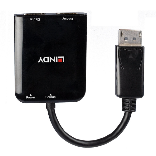 LINDY 2 Port DisplayPort 1.2 MST Hub, afbeelding 2