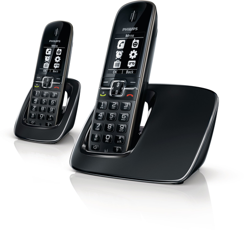 Philips BeNear CD4902B/96 telephone DECT telephone Caller ID Black