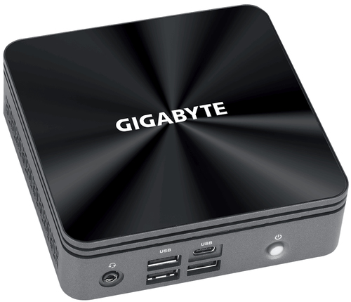 GIGABYTE GB-BRI3-10110 PC/workstation barebone Black i3-10110U BGA 1528
