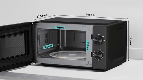 Candy CMW520SMB Black Solo microwave Countertop – image 7