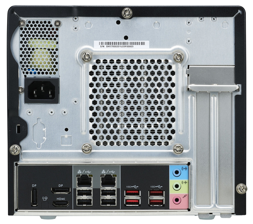 Shuttle XPC cube Barebone SH570R8 - S1200, Intel H570, 1x PCIe X16, 1x PCIe X4, 2x LAN,1x HDMI, 2x DP – image 3