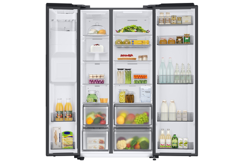 Samsung RS68A8531B1 side-by-side refrigerator Freestanding Black – image 7