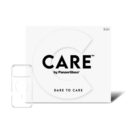 PanzerGlass CARE™ by ® Urban Explorer Case Transparent w. White Magsafe iPhone 18 Pro Max | 17 Pro Max | Bulk Beskyttelsescover Transparent Apple iPhone 17 Pro Max, 18 Pro Max – billede 2