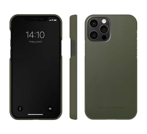 iDeal of Sweden Atelier Case iPhone 12/12P Intense Khaki – image 2