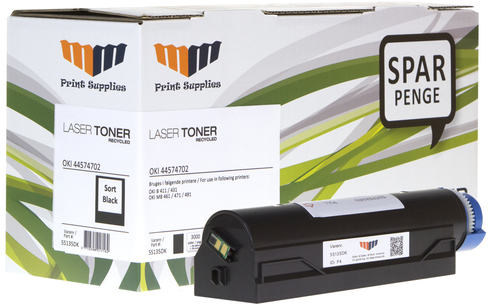 MM Black Laser Toner (44574702) – image 1