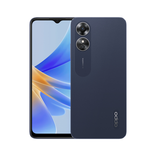 OPPO A17 16,7 cm (6.56") Две SIM-карты Android 12 4G Микро-USB 4 GB 64 GB 5000 mAh Черный