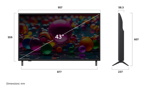 Televisiones LG 43UA7500PSA
