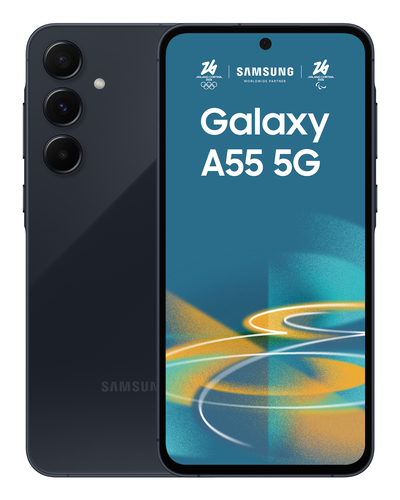 Samsung Galaxy A55 5G SM-A556 16,8 cm (6.6") Гибридный слот для двух SIM-карт Android 14 USB Type-C 8 GB 256 GB 5000 mAh Темно-синий