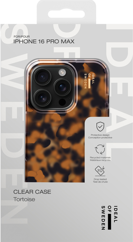 iDeal of Sweden Clear Case iPhone 16 Pro Max Tortoise – image 4