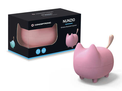 Conceptronic NUNZIO Wireless Bluetooth Speaker, pink – image 2