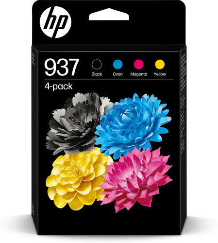 HP Inc. Tusz 937 CMYK 4-pak 6C400NE