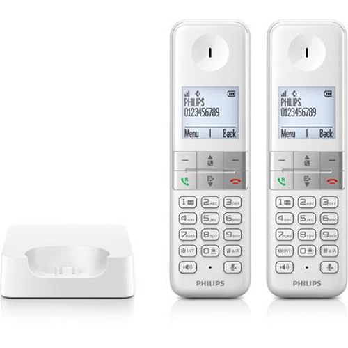 Philips D4502W/23 telephone DECT telephone Caller ID White
