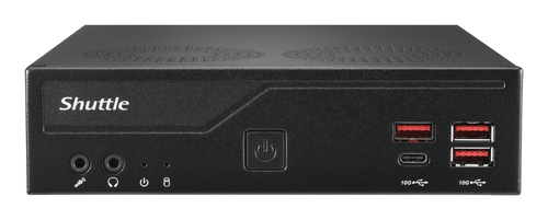 Shuttle Slim PC DB860 , S1851, 2x HDMI, 1x DP, 1x USB-C (DP), 1x 2.5 , 1x M.2, 2x LAN (Intel 1G + 2., afbeelding 3