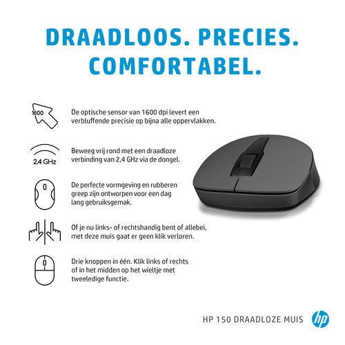 HP 150 draadloze muis – Foto 5 van 7